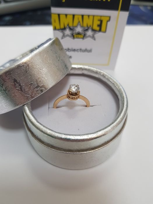 Inel logodna 14k(cdc)staramanet