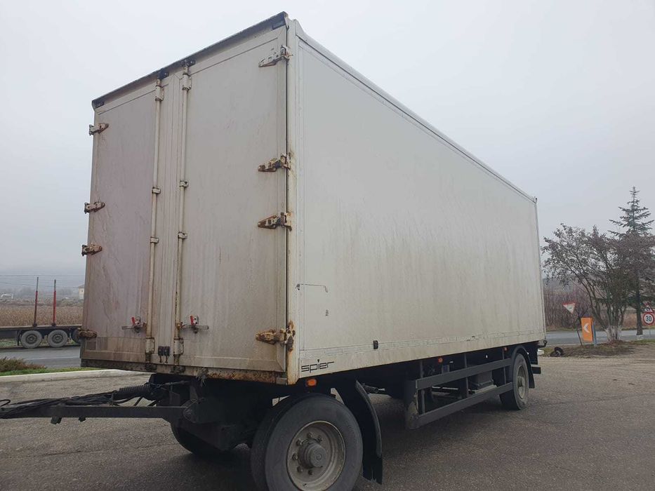 Remorca 12 t Spier ,duba tego, SAXXAS 12 t , apicol