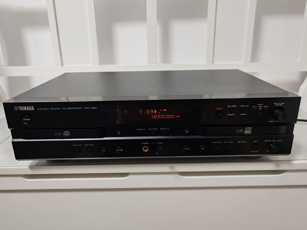 CD-RW Yamaha dublu CDR D651, Germania