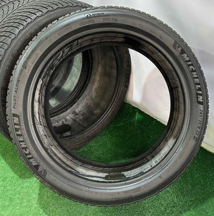 4бр 285/35r22 MICHELIN PILOT ALPIN 5 зимни