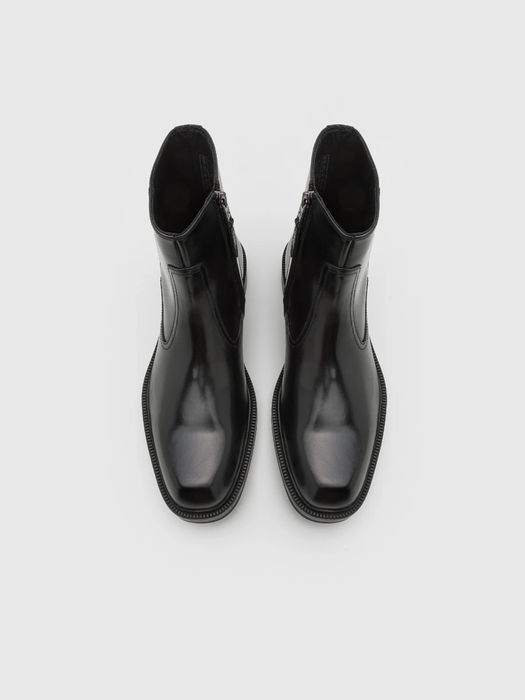 Ghete piele Karl Lagerfeld  negre 45 noi