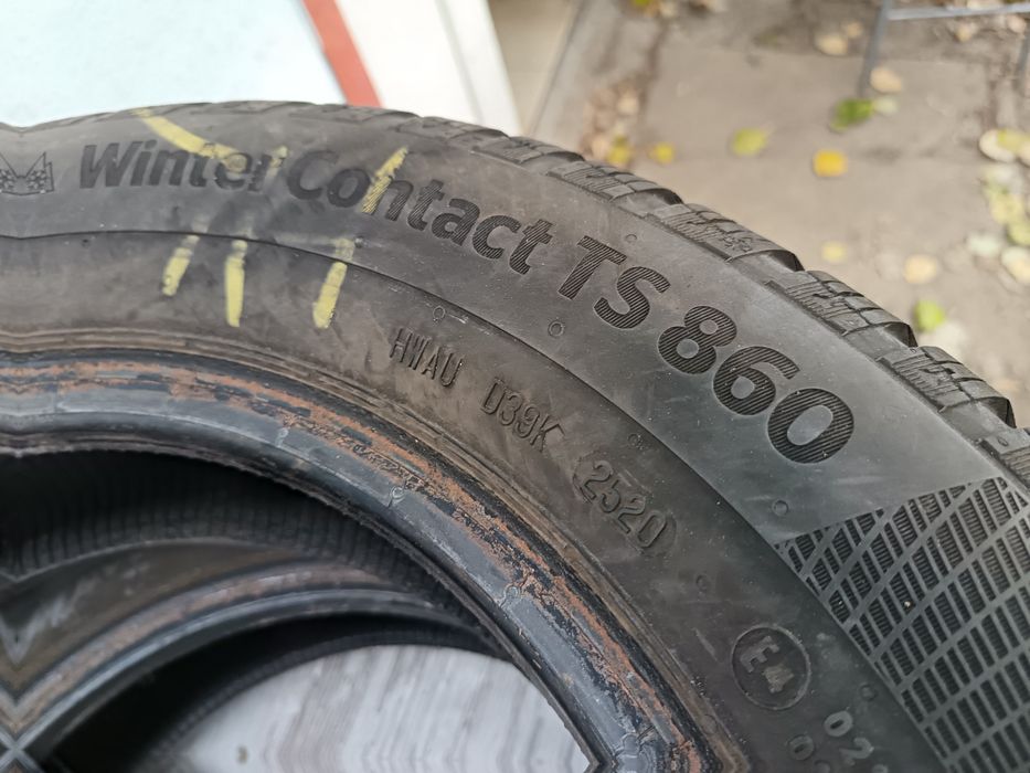 Anvelope MS iarna 165 70 14 continental 7mm 2020