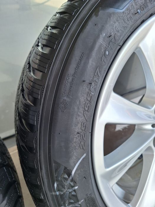 Jante Roti anvelope iarna BMW seria 5 F10 225 55 17 DOT 2023