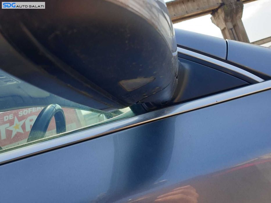 Oglinda Dreapta Electrica Cu Pliere Rabatare si Lumina Ambientala Skoda Superb 2 2008 - 2013 Culoare LF8L [0242]