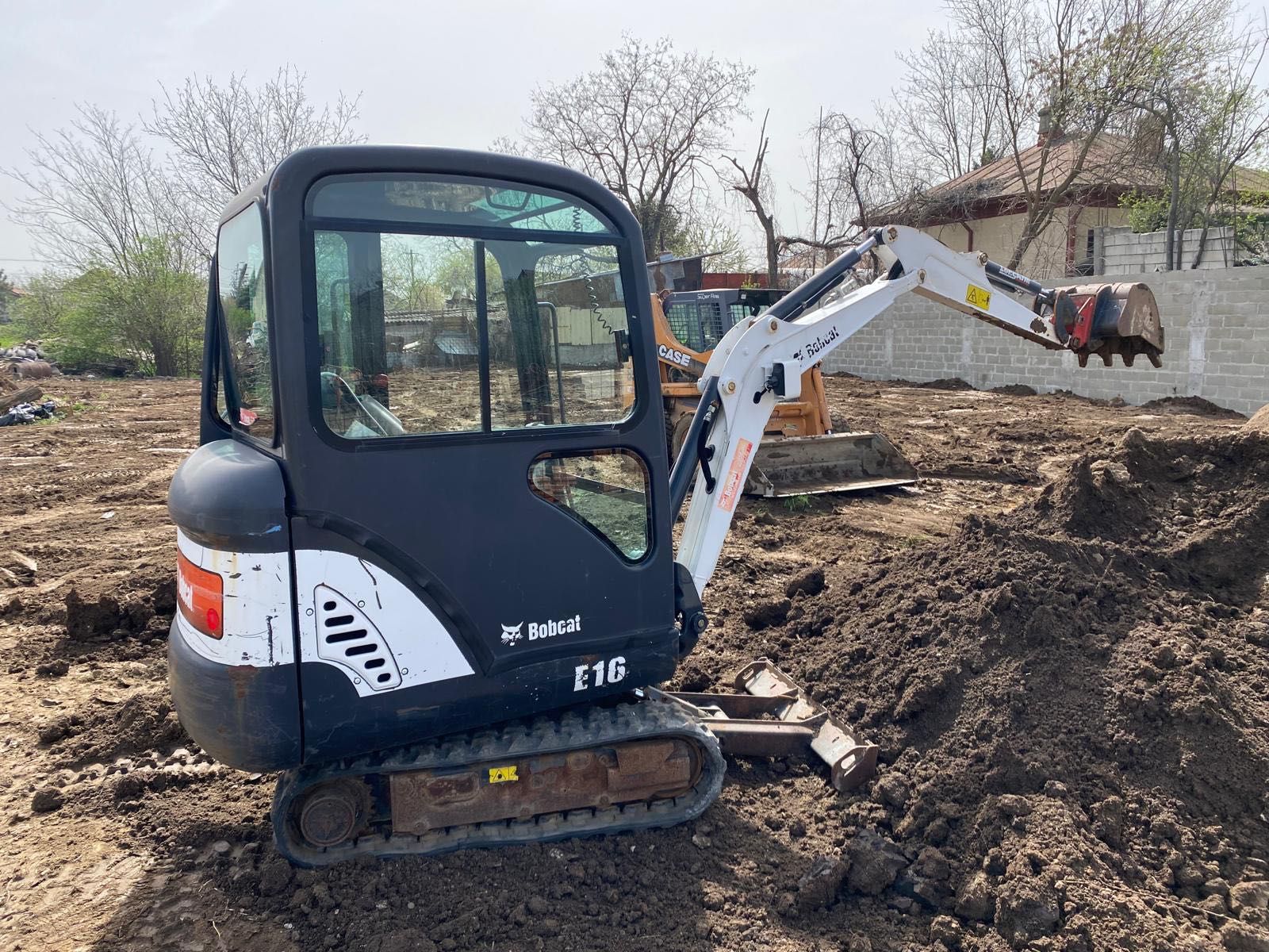 Miniexcavator Bobcat E16 2014