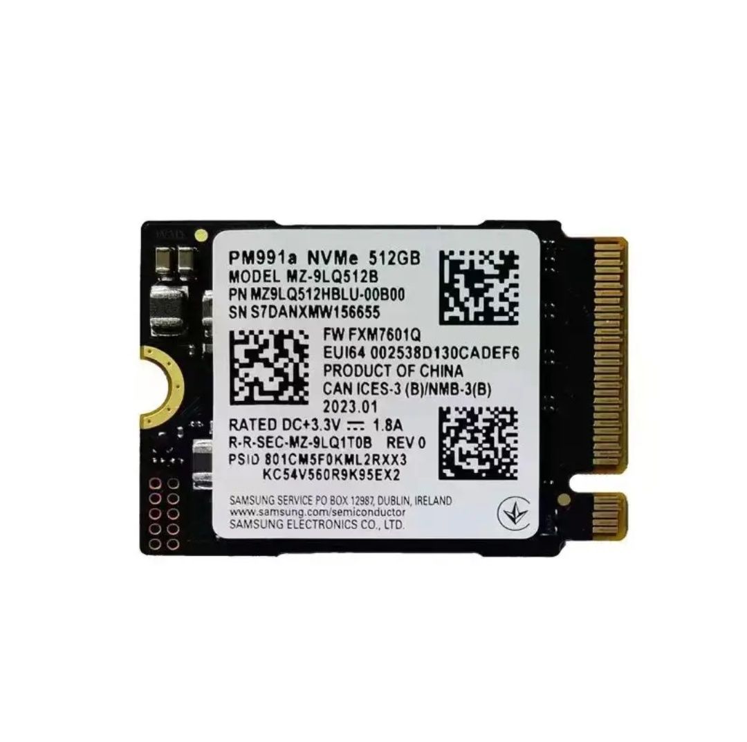 2230 SSD M.2 NVME Samsung 512GB PM991a для Steam Desk