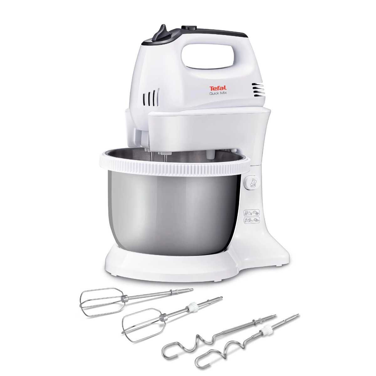 Mixer cu bol Tefal sau cu Tocator OptiChef 2 in 1, 500 ml,, Noi