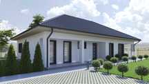 Casa individuala parter proiect deosebit