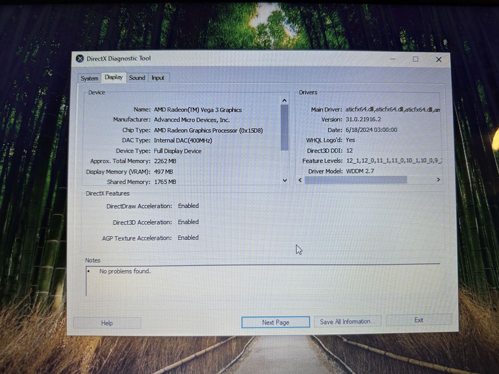 Laptop HP 15 db1 Ryzen 3200U 4GB RAM 512 GB SSD