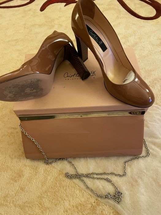 Pantofi Musette piele lacuita