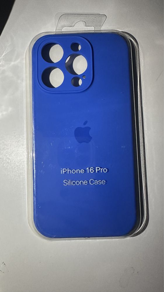 Huse originale iPhone 16 Pro Silicone Case