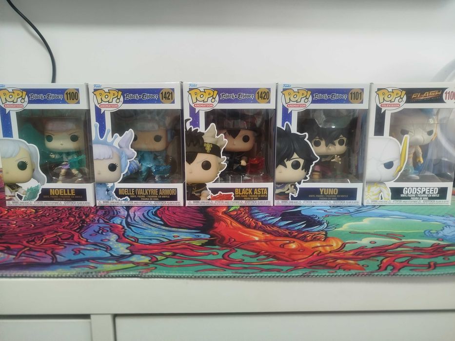 Funko pop! Marvel,DC,Harry Potter,Black Clover