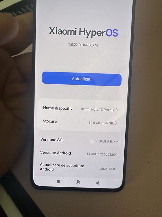 Xiaomi Redmi 13 Pro 256GB 8+4GB RAM impecabil fara uzura sau defecte