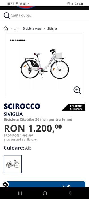 Bicicleta dama 26 inch