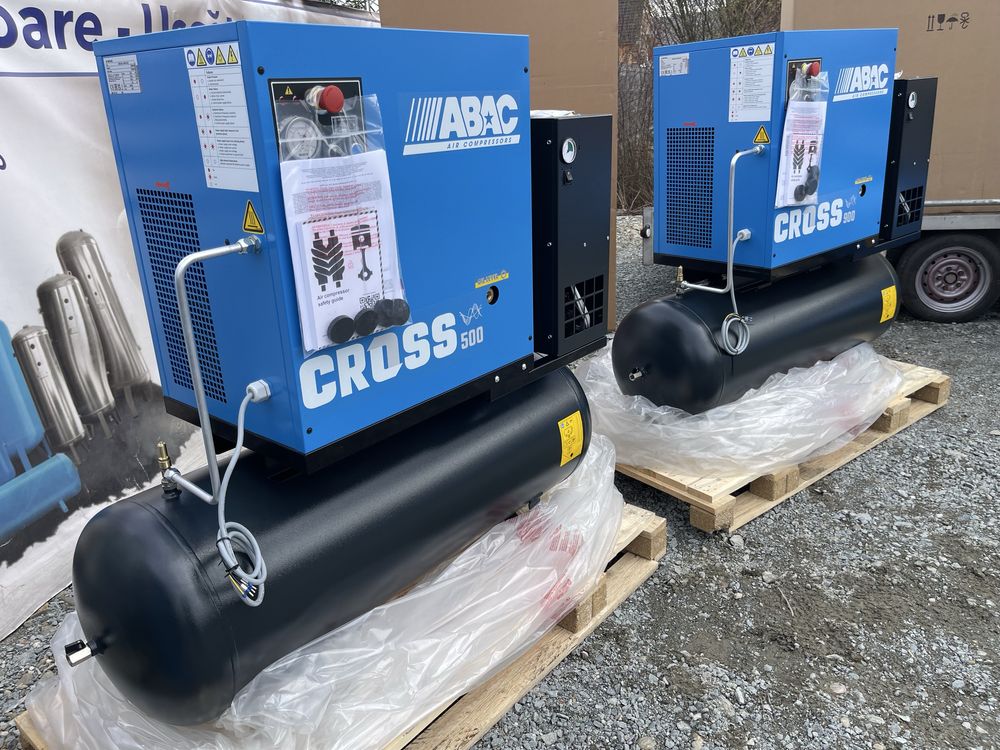 Compresor cu inverter ABAC Cross 4kw+Uscator +Rezervor+Convertizor VSD