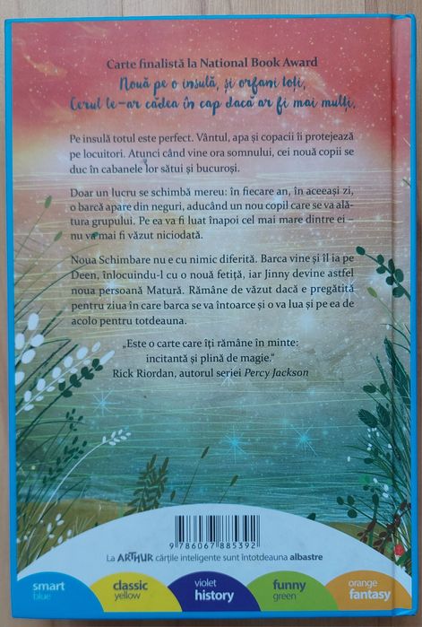 Insula orfanilor , Laurel Snyder , Nou-nouță