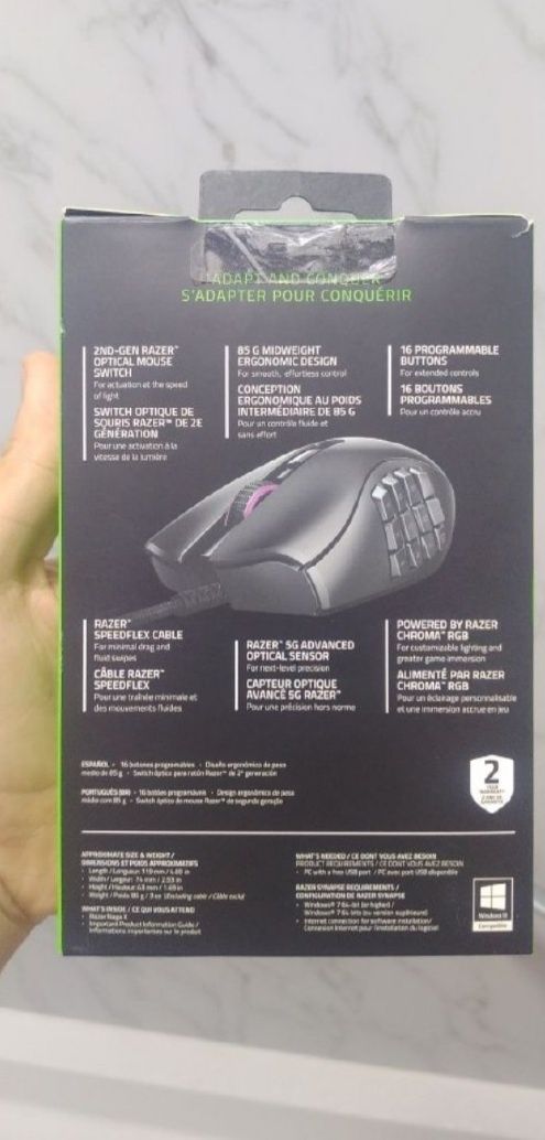 Новая Мышка Razer Naga X