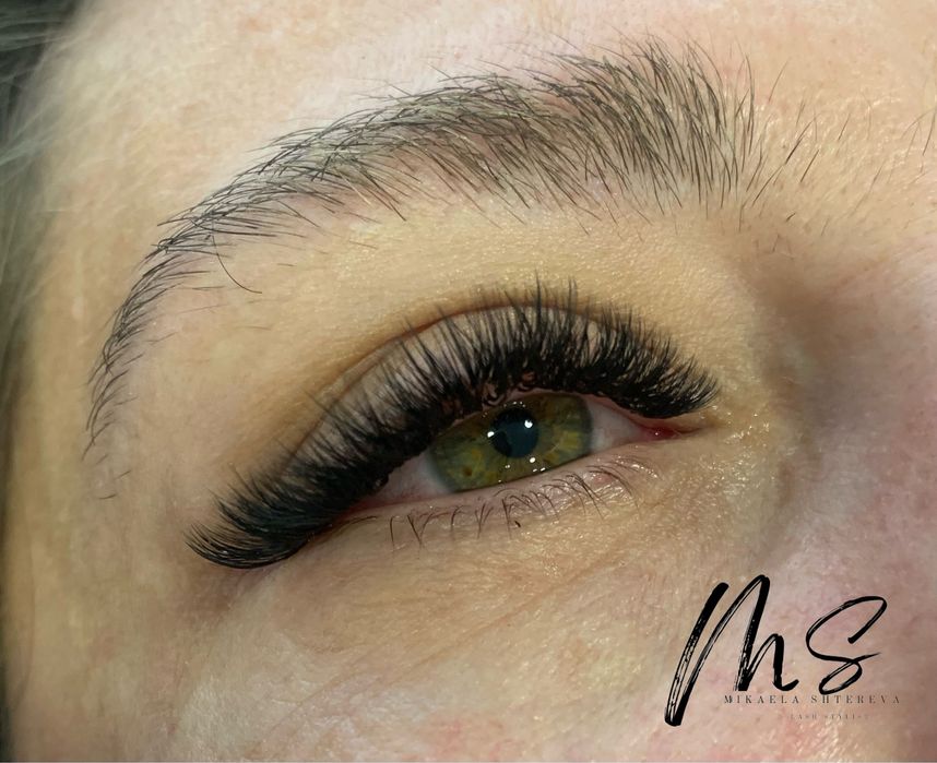 Поставяне на мигли Руски обем/мега обем /3Д