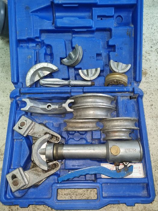 Trusa de indoit țevi cupru