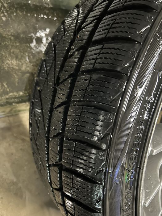 Jante BMW model Alpina 5x120 R18 concave Cauciucuri iarna noi DOT 2024