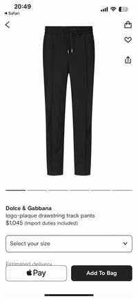 Pantaloni Dolce Gabbana Tricou