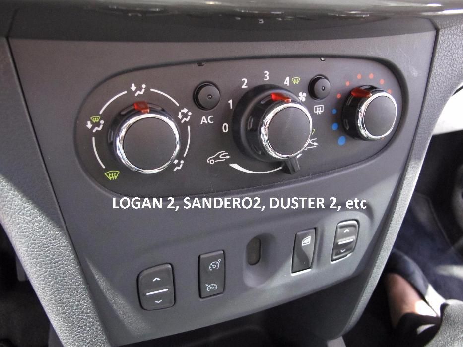 Buton geam impuls confort - toata gama Dacia si Renault
