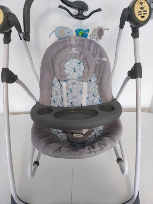 Електрическа люлка и шезлонг за бебе