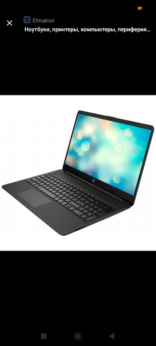 HP 15s Black Celeron N4500 4GB 256SSD FHD
