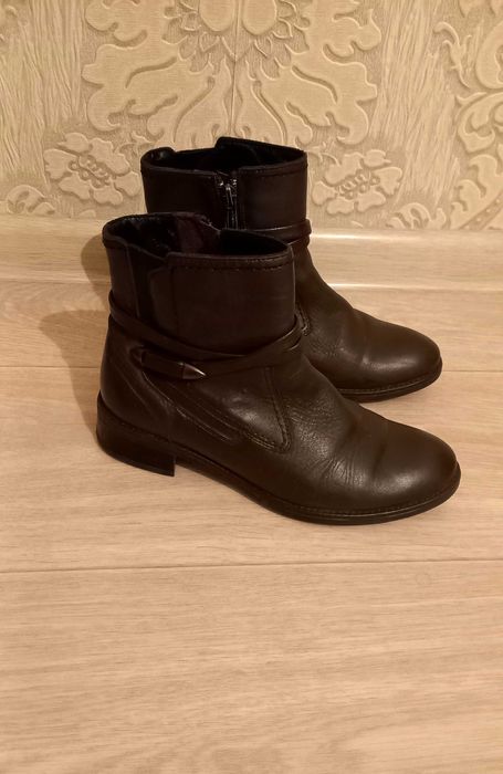 Сапоги-ботинки новые кожа Burgershuhe