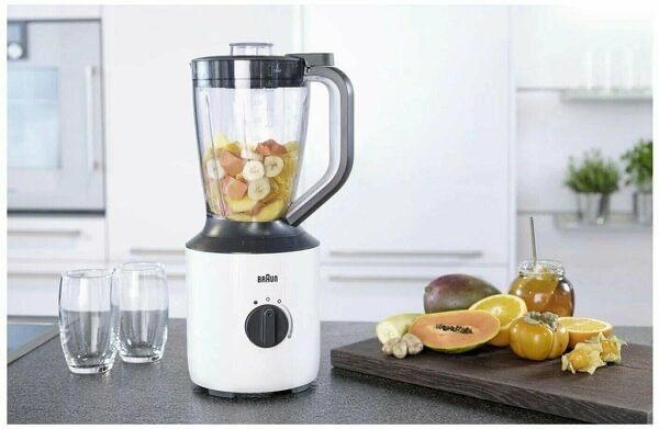 Стационарный блендер Braun JB 3150, белый