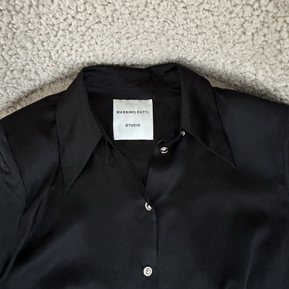 Massimo Dutti Studio риза от 100% коприна