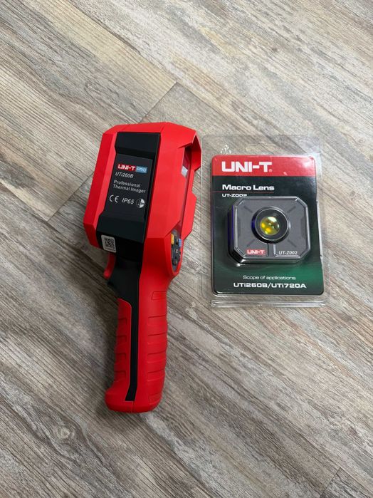 Camera termoviziune Uni-T UTi260B + lentila macro