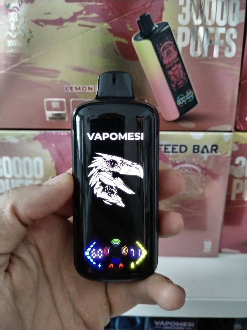 Sigilate!! Vape 50.000 puffs Touch screen Reincarcabil