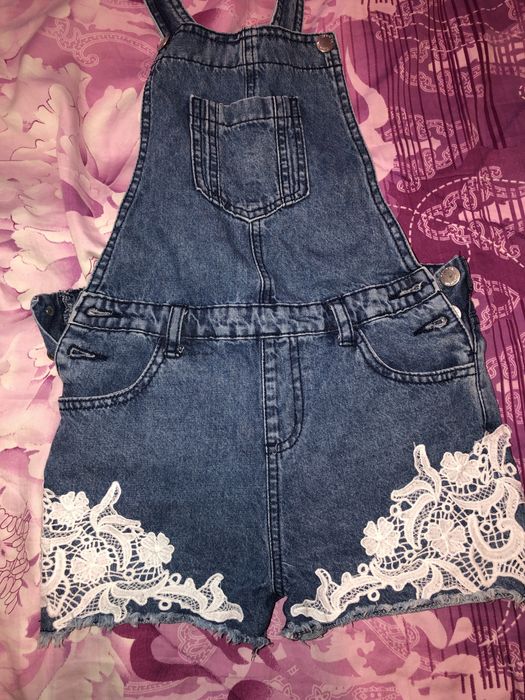 Дънков Гащеризон за момиче  Denim & Co. 9-10 г.