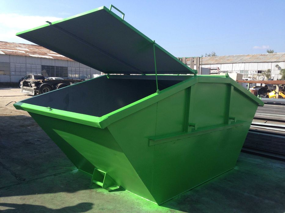 Container skip 7 mc – tabla podea 5 mm, pereti 4 mm Direct Producator