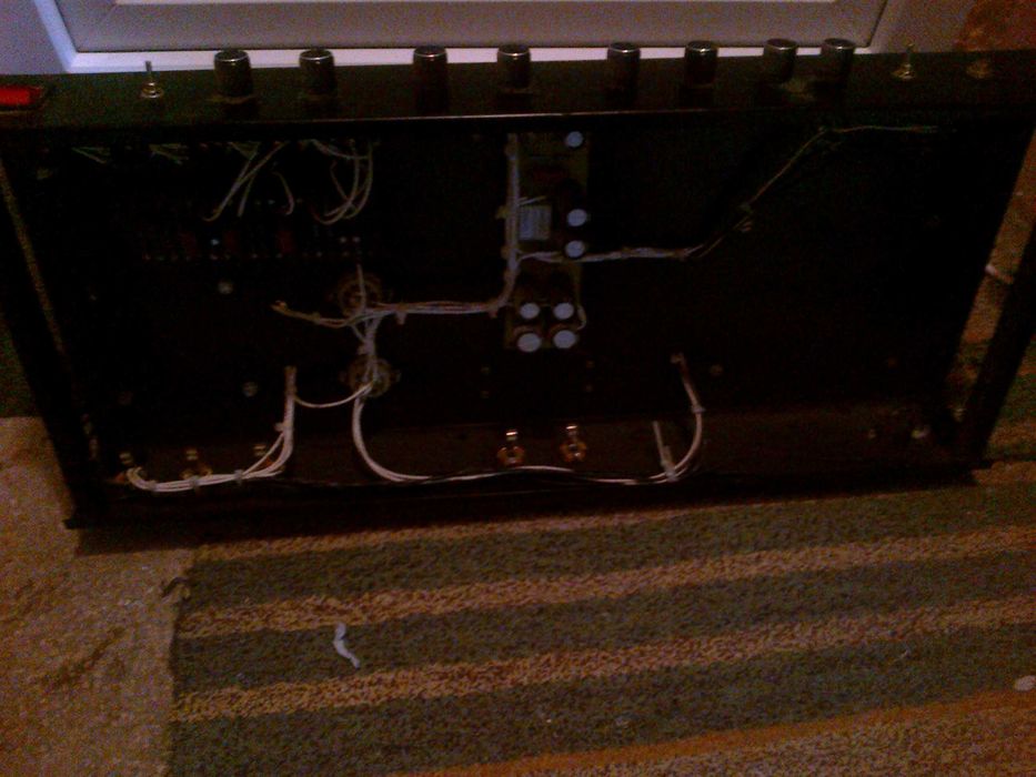 statie tuburi electronice, amplificator lampi ecc83 el34 clona Marshal