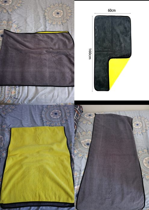 Prosop microfibră auto uscare rapidă.