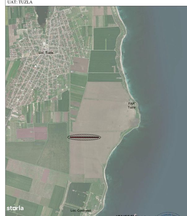 Teren Tuzla Marea Neagra loturi de 500mp
