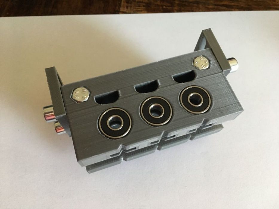 Sablon mobila din plastic dur forma U pt ericsoane gauri de 5/7mm