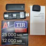 Модем USB интернет ZTE MF833 бисквитка сим карта 25 GB + 12 GB rouming