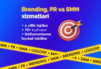 SMM / Logo / Brending / PR xizmatlari