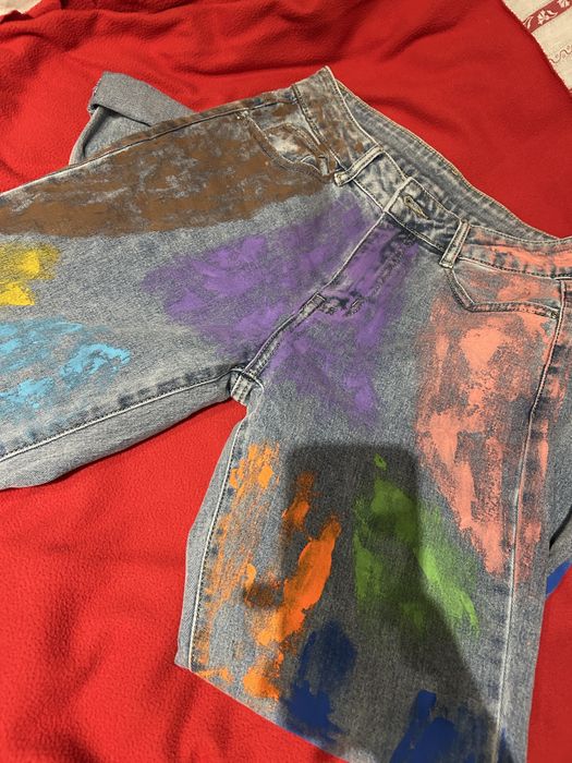 Цветни дамски дънки