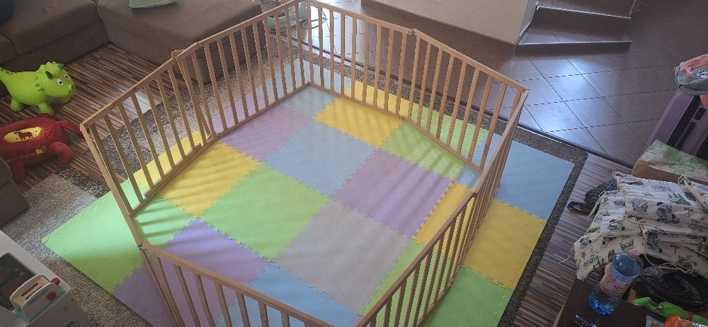 Tarc copii pliabial din lemn de fag