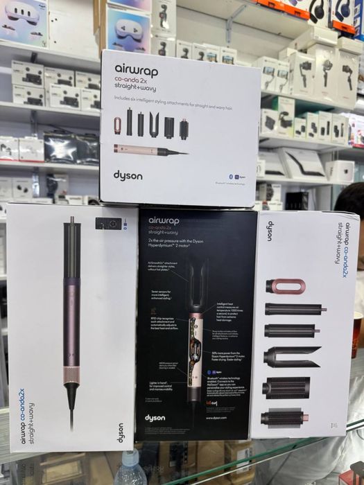 Co anda 2x dyson airwrap ceramik pink.amber silk.jasper