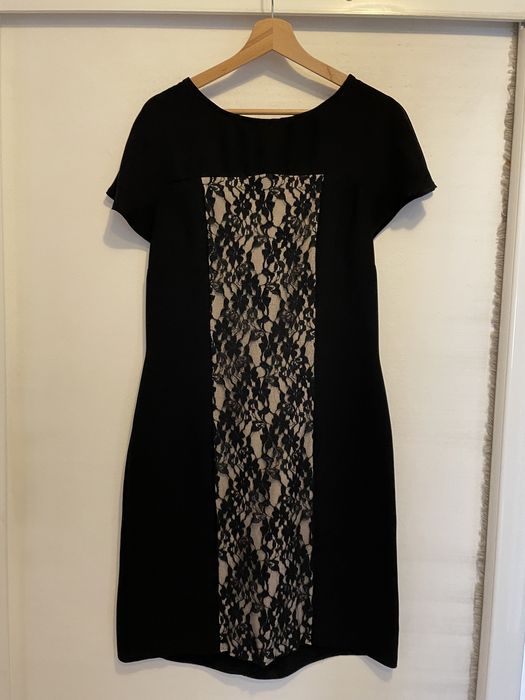 MARKS & SPENCER Rochie cocktail, neagra, dantela Nr. 12