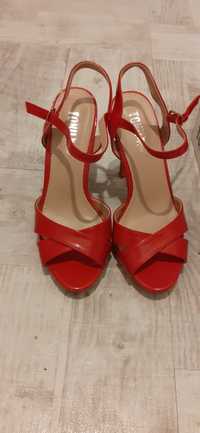 Sandale rosii elegante mas 38