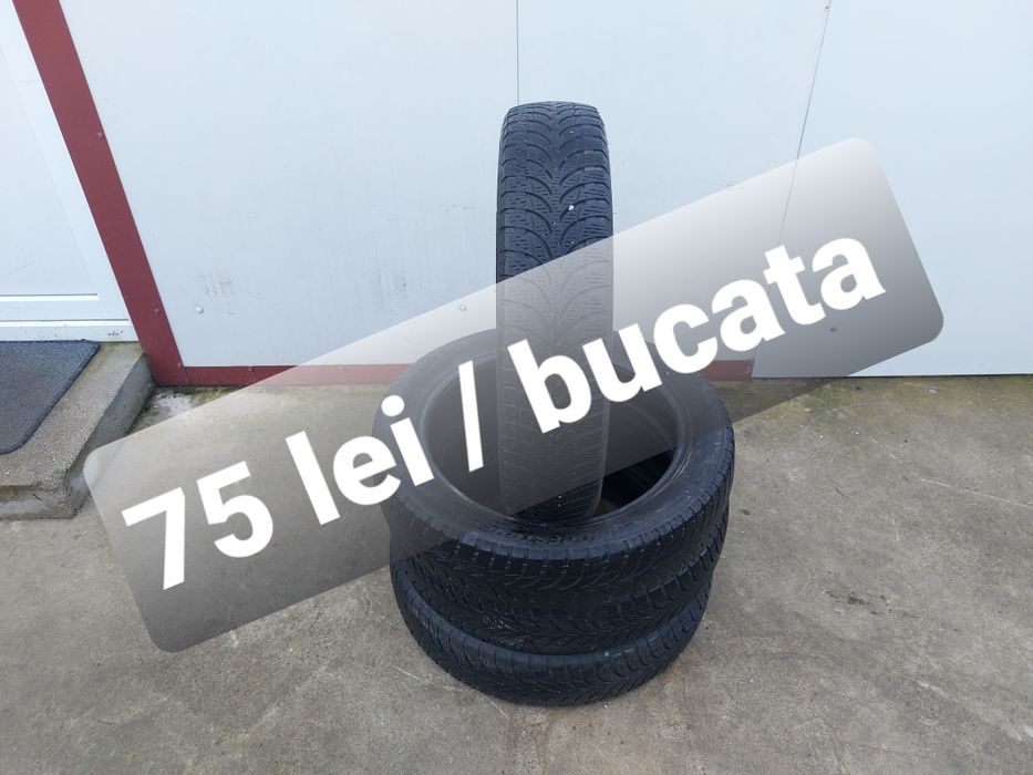 75 lei bucata! Set anvelope M+S/IARNA 155 70 19 Bridgestone