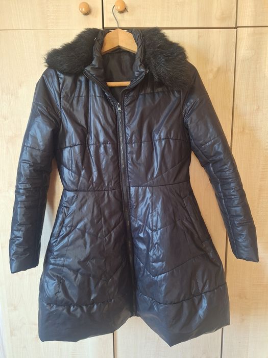 Палта черно и бежово