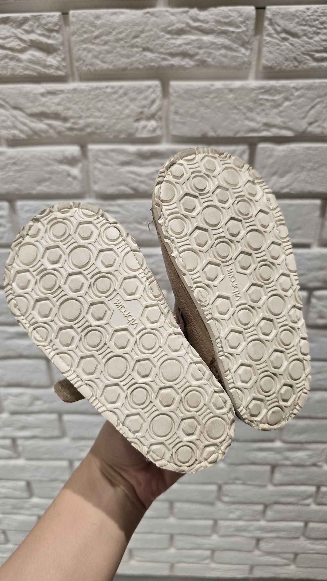 Боси обувки Botess - Velcro Sneakers, 24, бледо розови