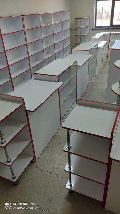 Стеллажи  Хлебница Конфетница Кассовый стол